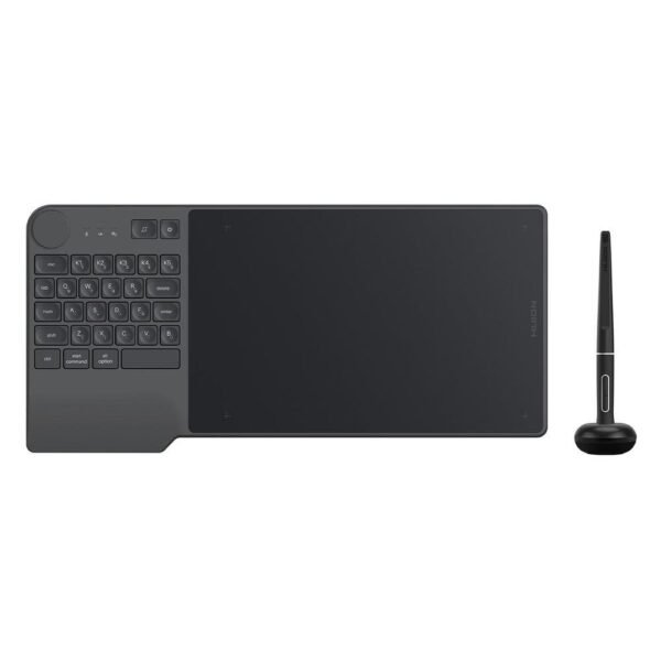 Huion Inspiroy Keydial KD200, bezdrôtový grafický tablet a klávesnica