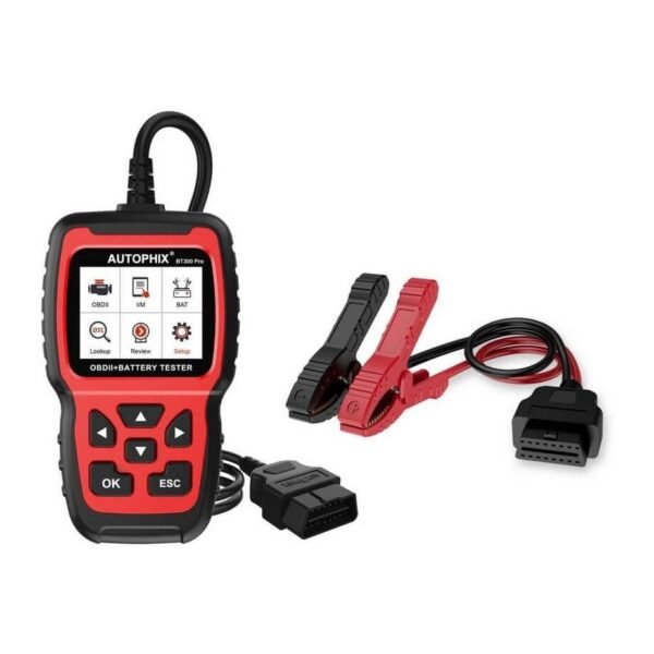 Autophix BT 300 Pro, OBDII + zkoušečka autobaterie 12V