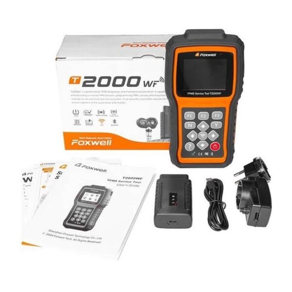 Foxwell T2000WF, TPMS servisní přístroj a diagnostika